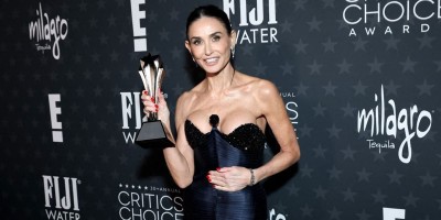 Demi Moore wins at Critics Choice with disgraced rival Gascon absent