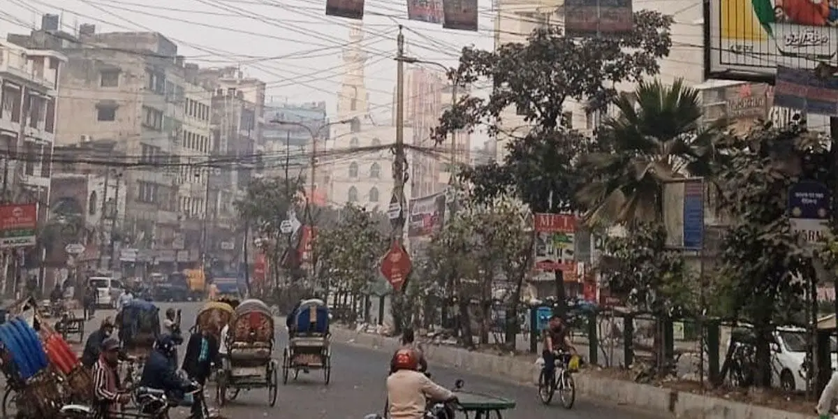 Dhaka’s air world's3rd worst this morning