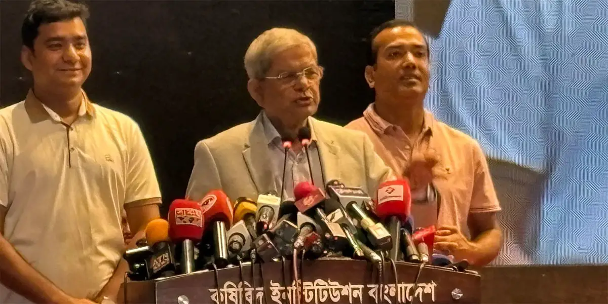 Formation political party under govt shelter won't accepted: Mirza Fakhrul