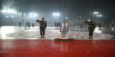 Chief Adviser pays homage to language heroes