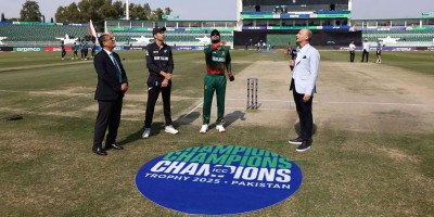 Champions Trophy 2025: Bangladesh to bat first vs New Zealand