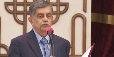DU Prof CR Abrar sworn in as new adviser