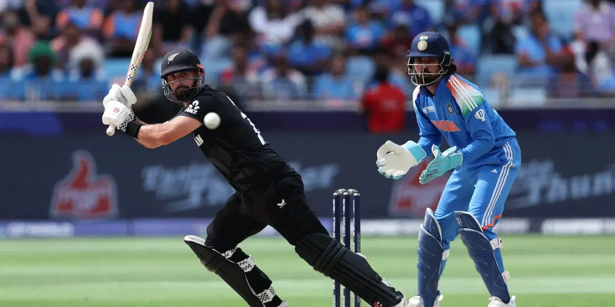 New Zealand reach 251-7 against India  in Champions Trophy final