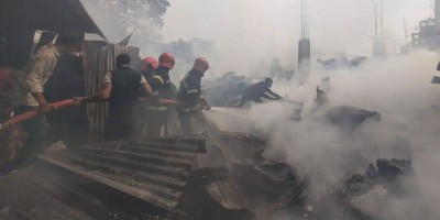 Mohakhali Sattola slum fire under control