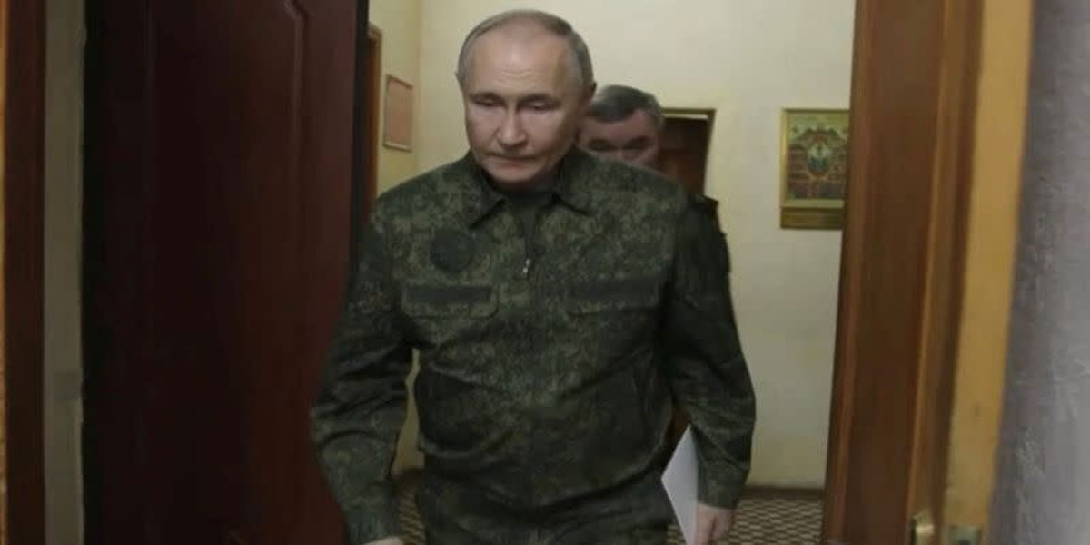 Putin hails troops, predicts victory in Kursk