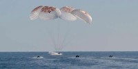 'Stranded' NASA astronauts back on Earth after splashdown
