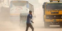 Dhaka’s air ‘unhealthy’ Monday morning