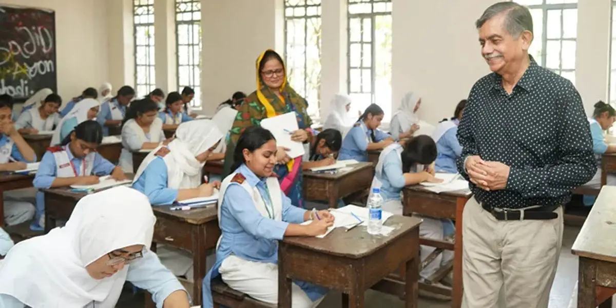 Education Adviser visits SSC, equivalent exam centres