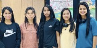 Five more Bangladeshi women's footballers leave for Thimphu
