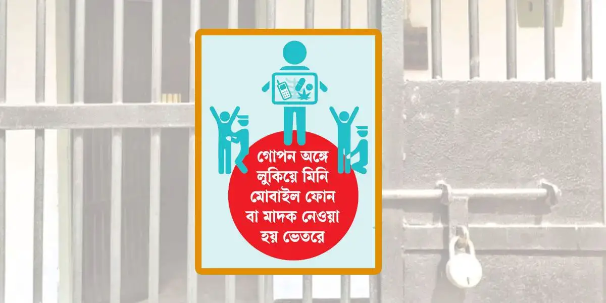 Drugs and mobile phone enter through private parts in prison