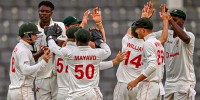 Zimbabwe beat Bangladesh by 3 wickets in 1st Test