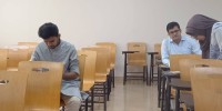 Adviser Asif Mahmud takes part in admission test at North South University
