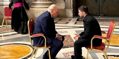 Trump and Zelenskiy meet one-on-one in Vatican