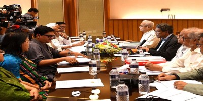 Consensus commission holds talks with Nagorik Oikya