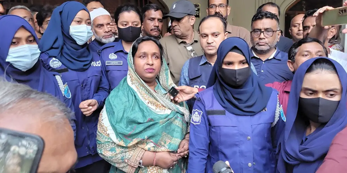 Selina Hayat Ivy placed on 2-day remand