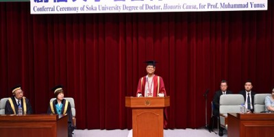 Dr Yunus urges youth to form ‘three zeros clubs’ to save the planet