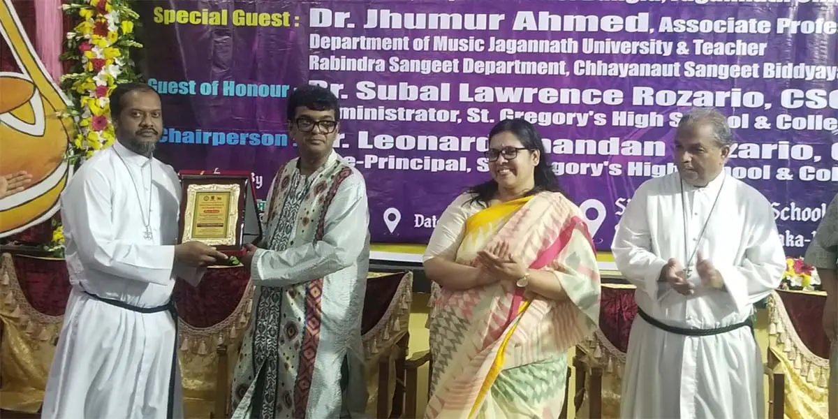 Inter-class Culture and Art Festival held at St. Gregory's High School & College