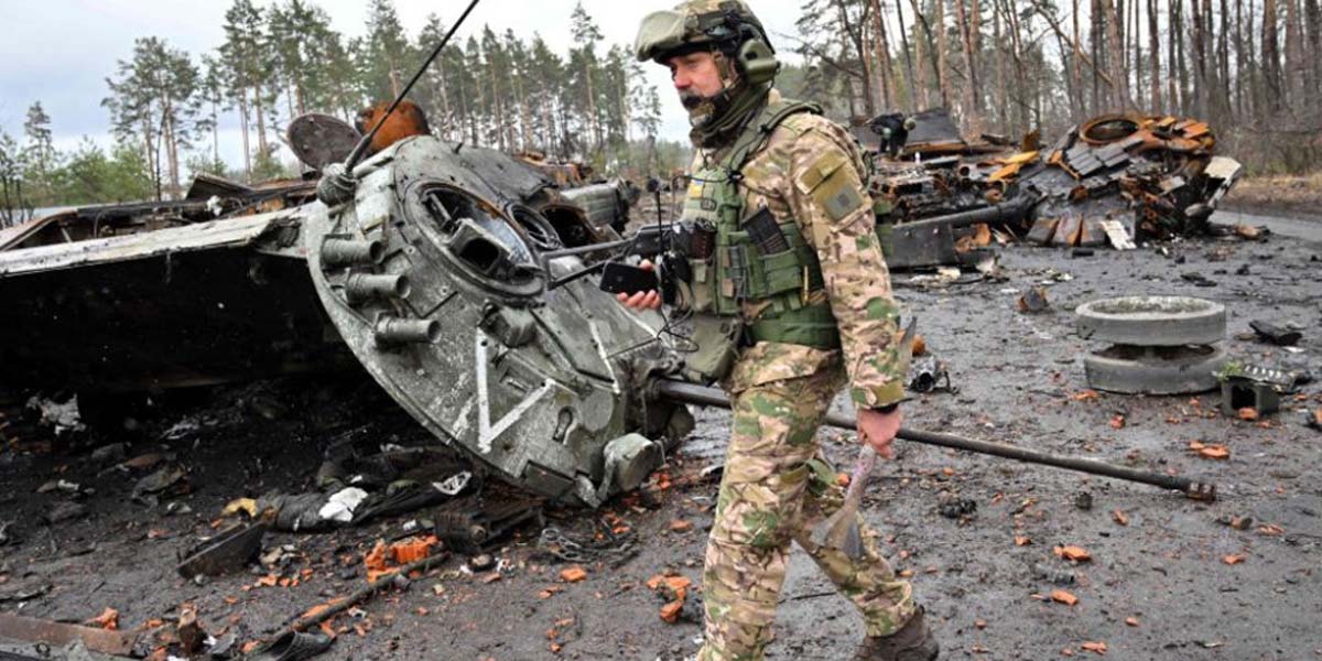 Russian strike kills 12 Ukrainian soldiers during training: Kyiv