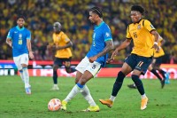 Brazil draw against Ecuador on coach Ancelotti's debut
