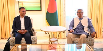 Prof Yunus-Tarique Rahman meeting begins in London