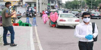 Dhaka's air quality moderate this morning
