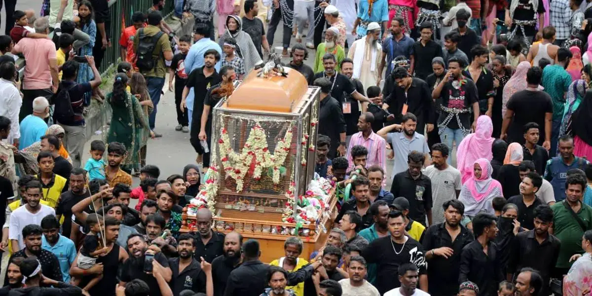 DMP enforces stringent security around Tazia processions