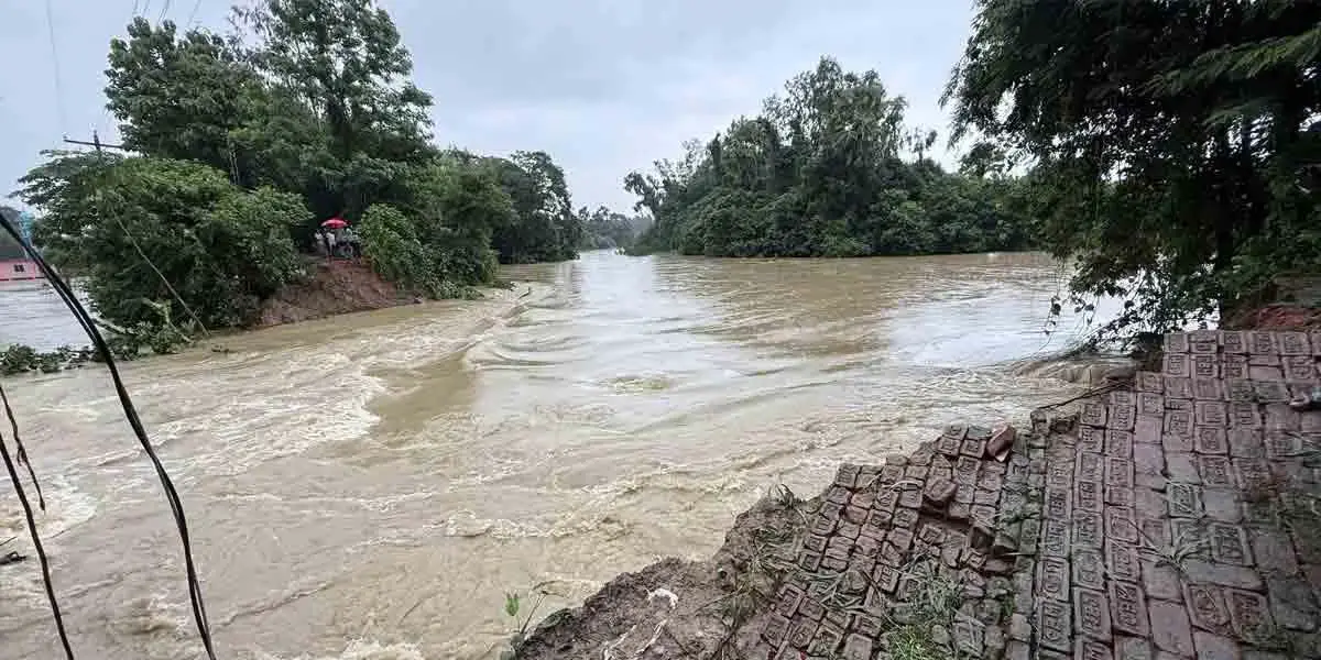 Heavy rain, upstream water trigger floods in 30 Feni villages