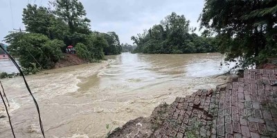 Heavy rain, upstream water trigger floods in 30 Feni villages