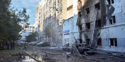 Russian drone, missile attacks kill two in Ukraine
