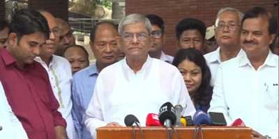 Mirza Fakhrul says govt on right track over elections