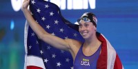 Gretchen Walsh of USA wins 100m butterfly world title