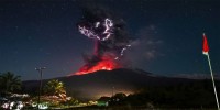 Mount Lewotobi spews 6-mile ash plume, residents warned