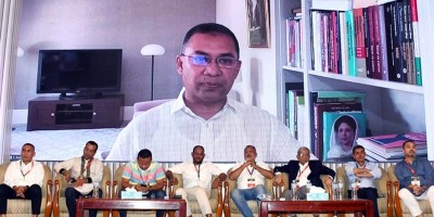 Tariqur Rahman calls for casting votes for sheaf of paddy in next election
