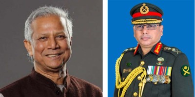 Prof Yunus discusses army’s role in assisting civil admin with Army chief