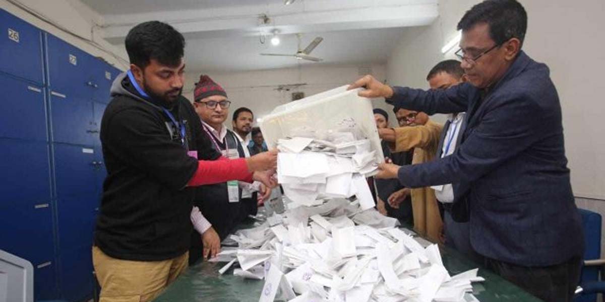 Jucsu election: polling ends, counting underway