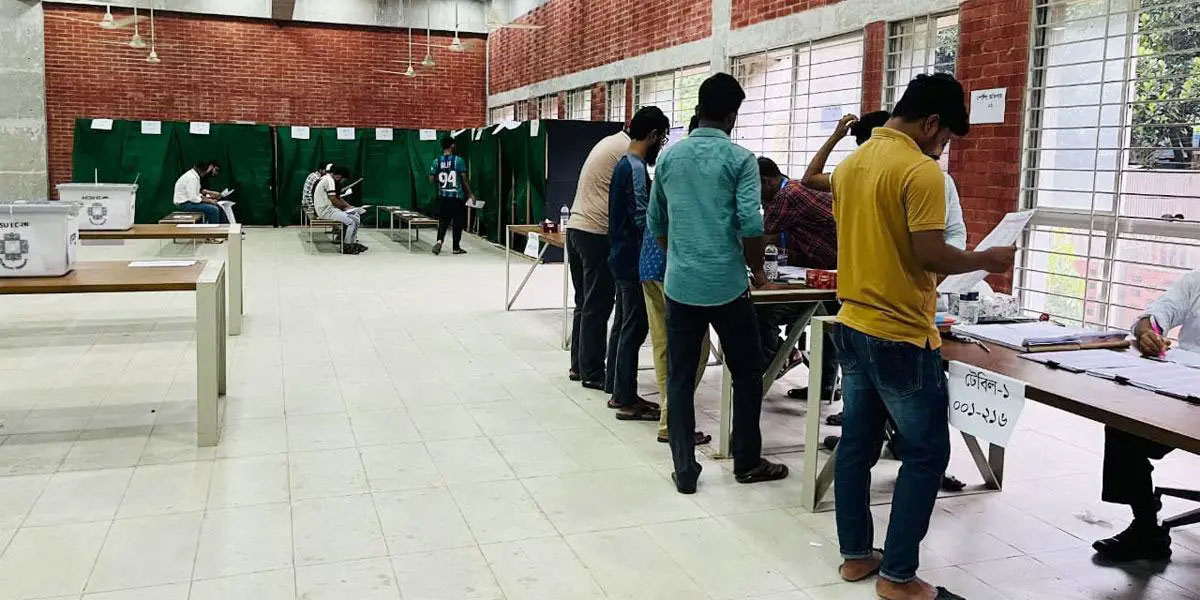 Vote counting in JUCSU elections underway with no clear end in sight