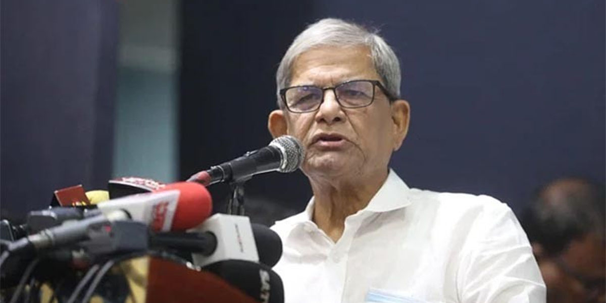 Mirza Fakhrul expresses concern over attempts to delay election