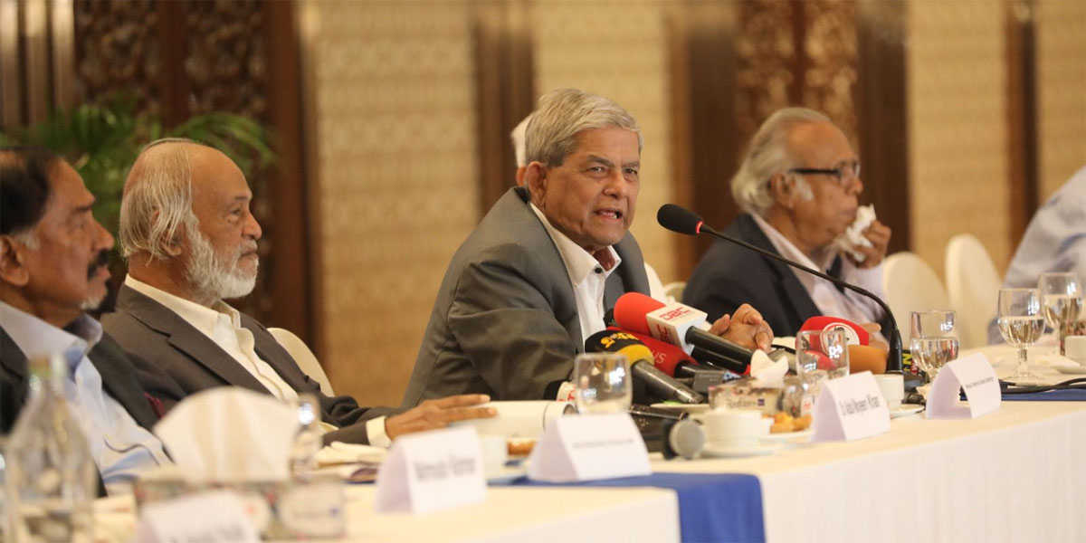 Elected parliament will settle country's pending issues: Mirza Fakhrul
