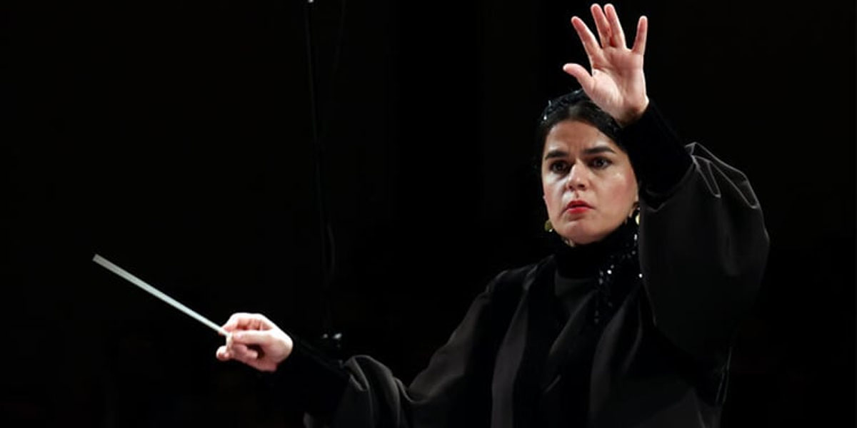 Iran's first woman orchestra conductor inspires