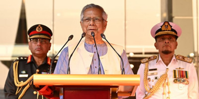 Prof Yunus urges members of Armed Forces to ensure smooth, festive polls