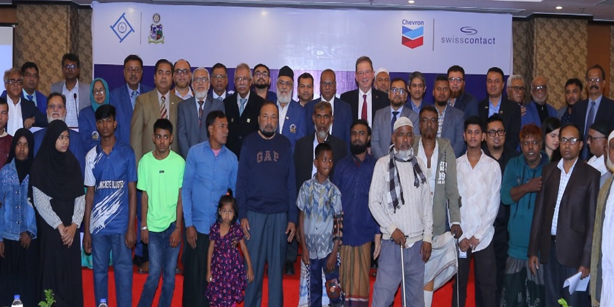 Chevron Bangladesh supported 'Restoring Mobility: Artificial Limb Support' initiative ends in Sylhet