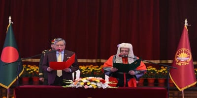Zubayer Rahman Chowdhury sworn-in as 26th chief justice
