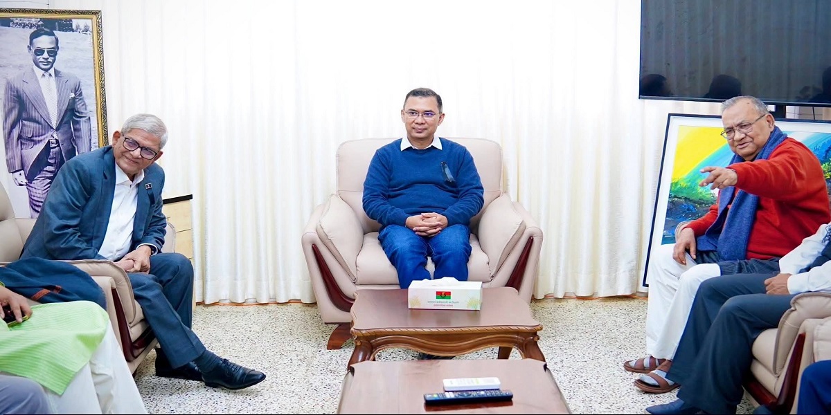 Left Democratic Alliance leaders meet Tarique Rahman