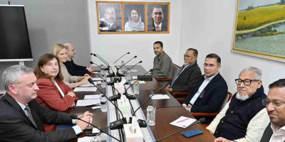 EU Ambassador meets Tarique Rahman