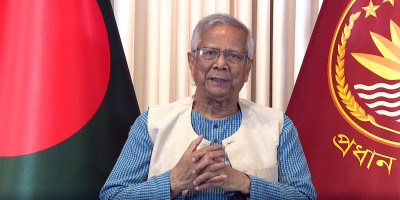 Prof Yunus backs ‘Yes’ vote, calls it key to New Bangladesh