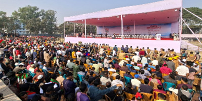 Tarique to address grand rally in Ctg, thousands of BNP activists throng venue