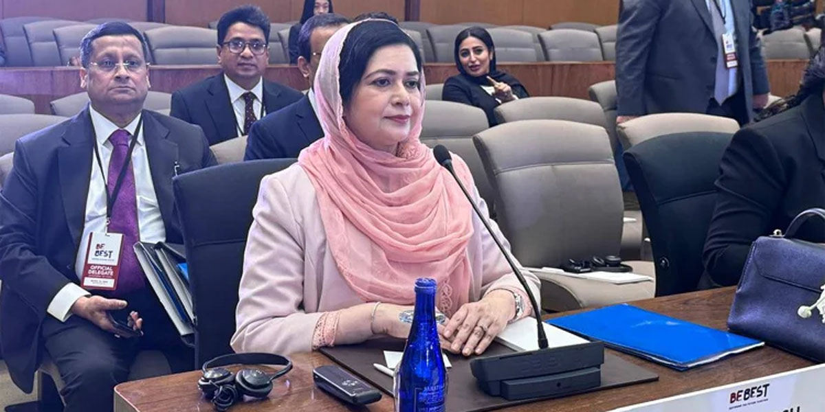 Zubaida delivers speech at Washington summit at US First Lady’s invitation