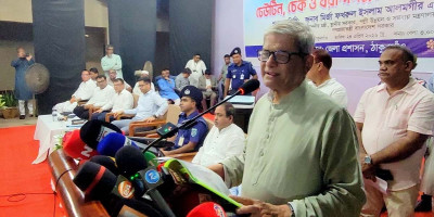 Mirza Fakhrul denies fuel crisis, says 'situation created artificially'