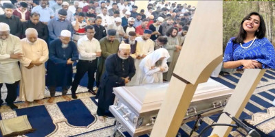 Bangladeshi student Bristy's janaza held in Florida