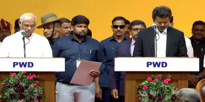 Vijay sworn-in as Tamil Nadu CM, forms 8-member cabinet
